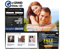 Tablet Screenshot of grandreseau.com